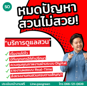 บริษัทดูแลสวน