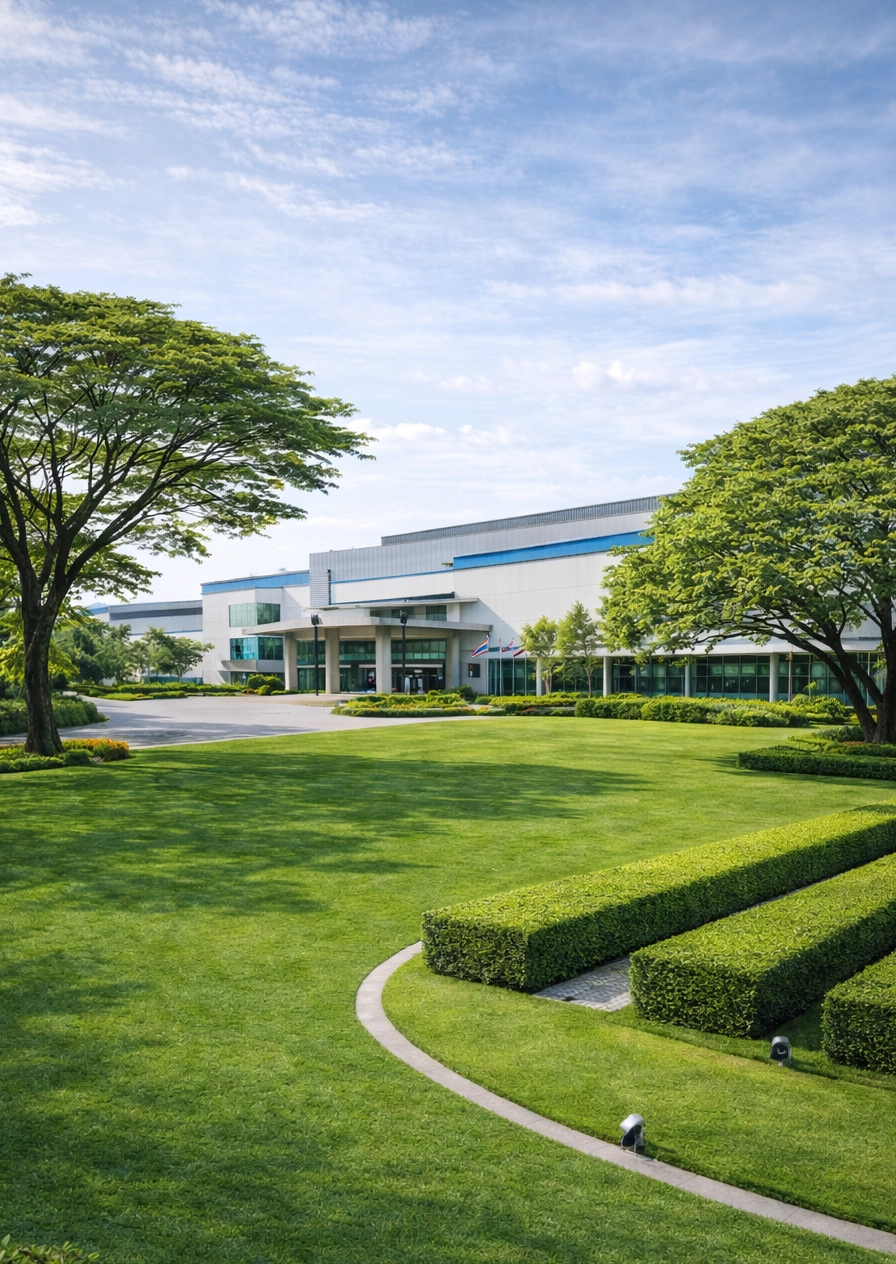 รับดูแลสวนโรงงาน